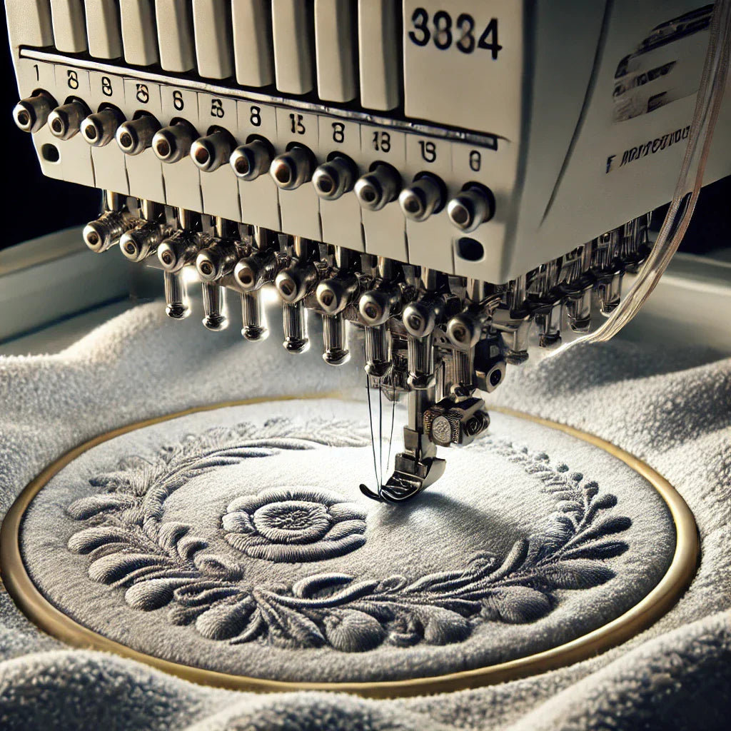 Les différents points en broderie